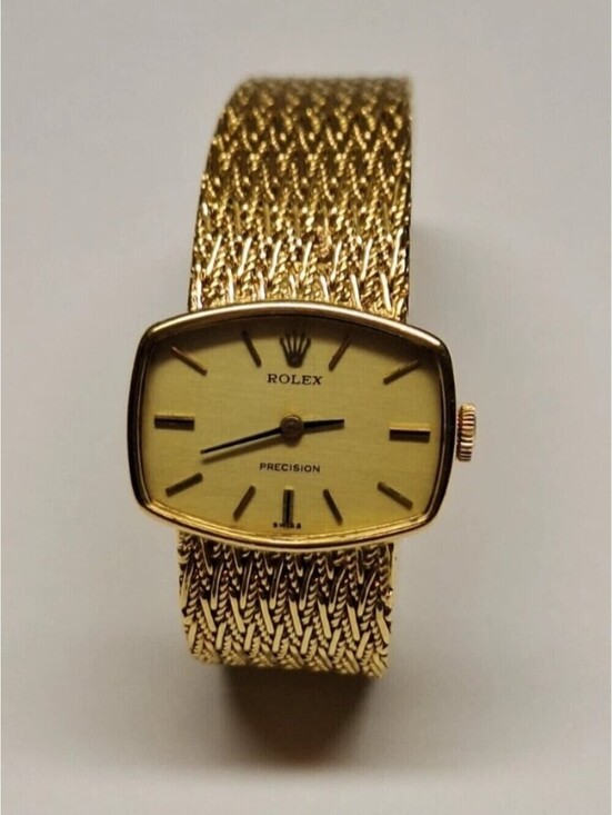 Rolex Accessories - VINTAGE~ROLEX~LADIES DRESS WATCH~PRECISION~SOLID 18K YELLOW GOLD~GREAT CONDITION
